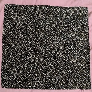 Floral Botanical Flower Bud Silk Scarf Kerchief Bandana Square